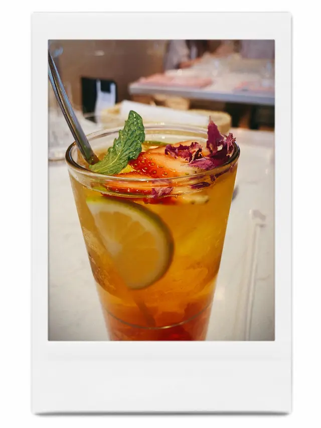 玫瑰荔枝氣泡飲 (Rose＆Lychee Soda) 