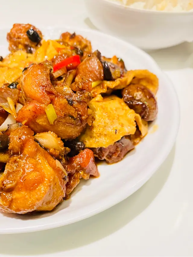 滑雞都幾滑,枝竹入晒味,整體幾好😋