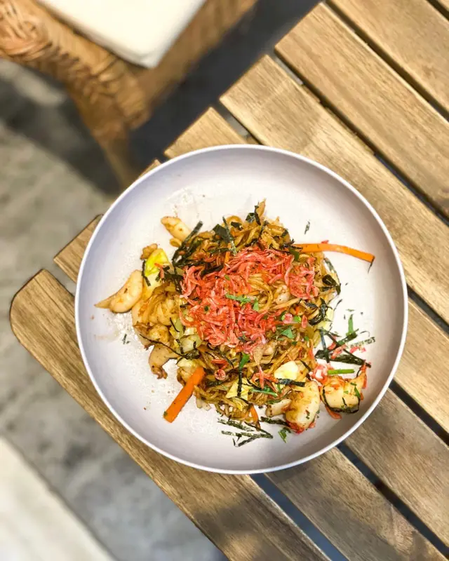 Sakura Shrimp Yakisoba