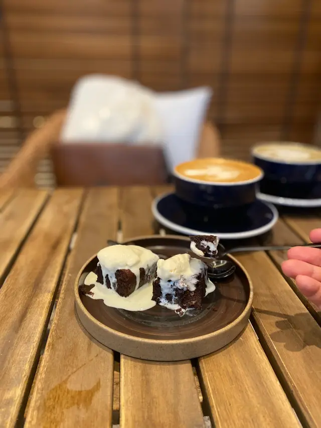 Brownie with Ice Cream