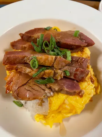 滑蛋叉燒飯