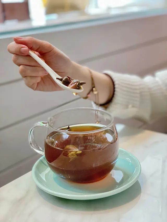 黑糖玫瑰花茶