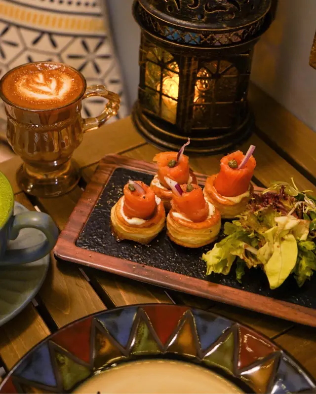 Smoked Salmon Vol Au Vent