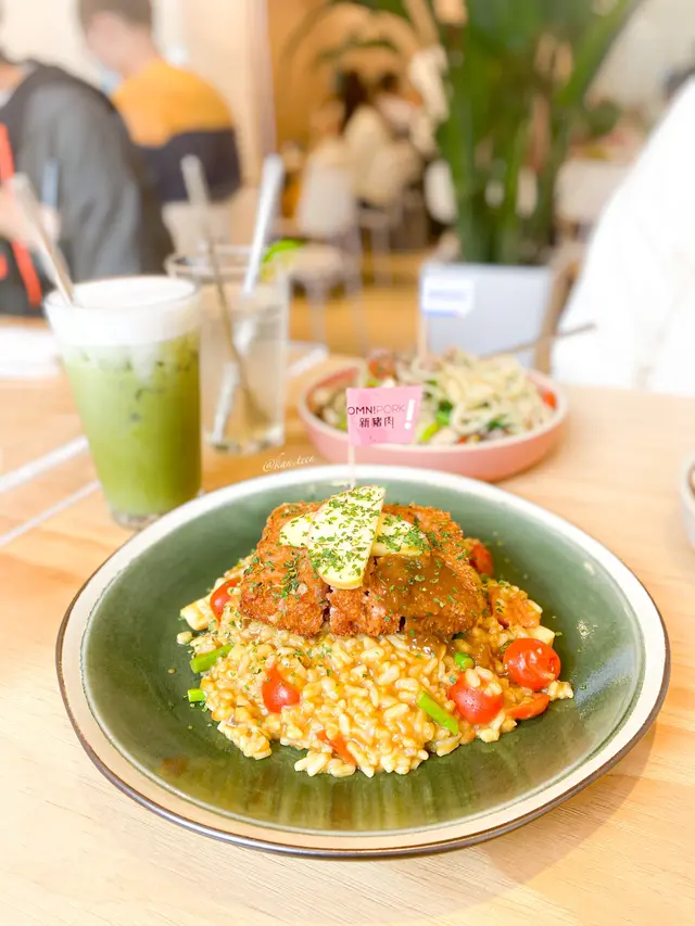 日式咖喱吉列豬扒意大利飯