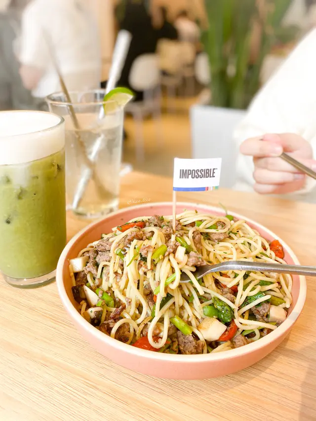 泰式香辣不可能肉碎意粉