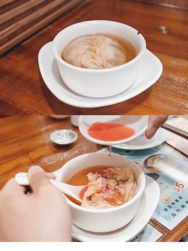 竹笙灌湯餃