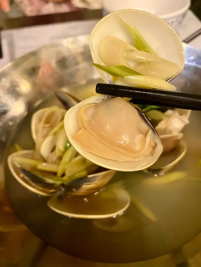 香茅煮大蜆