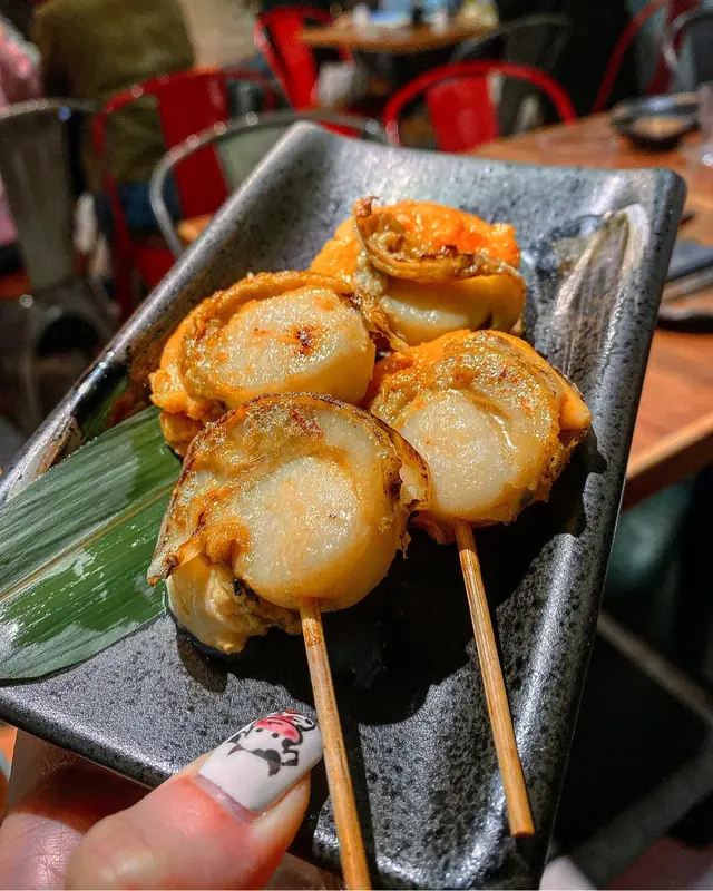 秘製蒜香牛油燒帆立貝