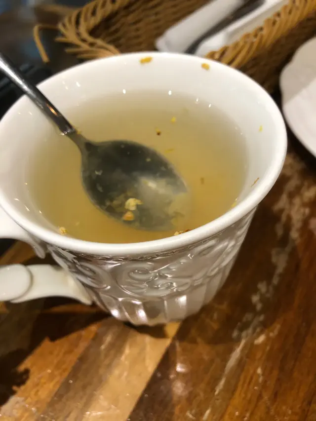 桂花雪梨茶