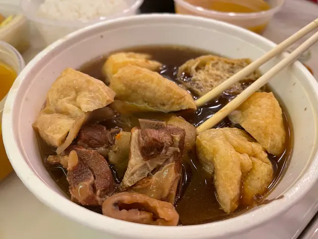 配白飯
