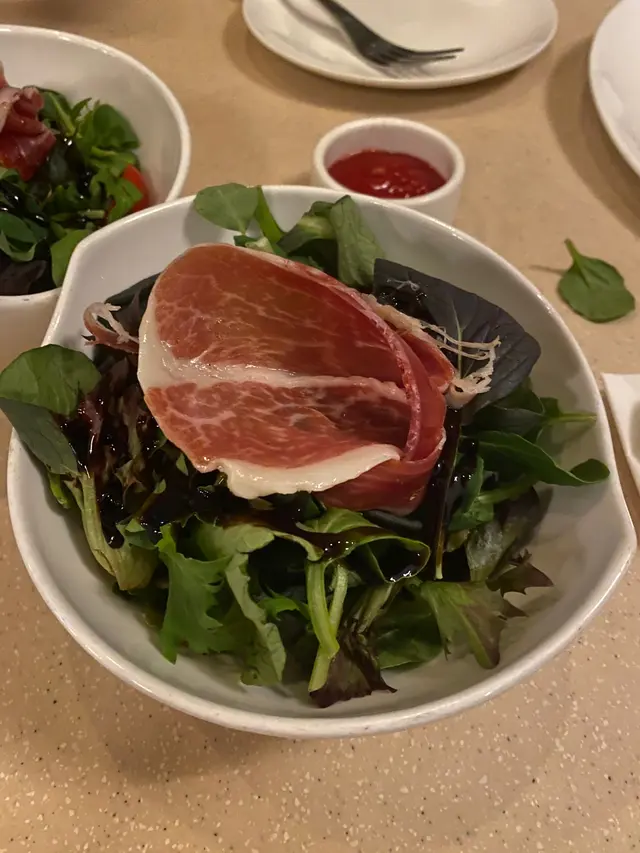 Parma  Ham  salad