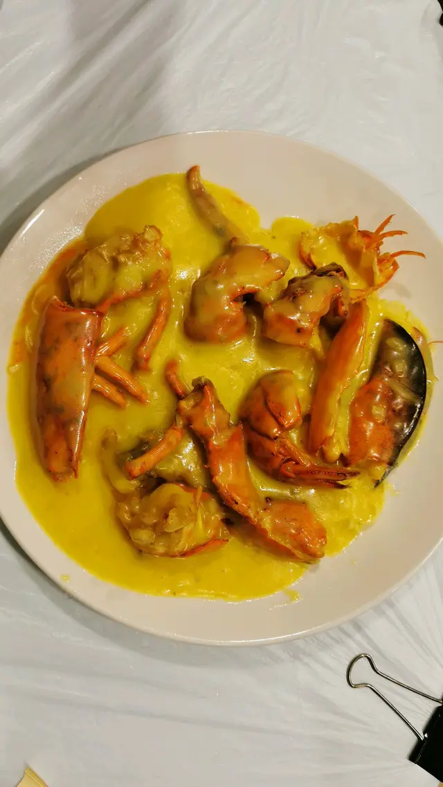 牛油芝士焗波龍,加伊麵底