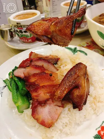 紅燒乳鴿叉燒飯