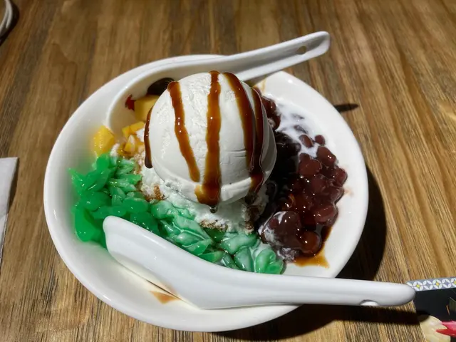 峇里堂珍多公雞冰冰  配椰子雪糕