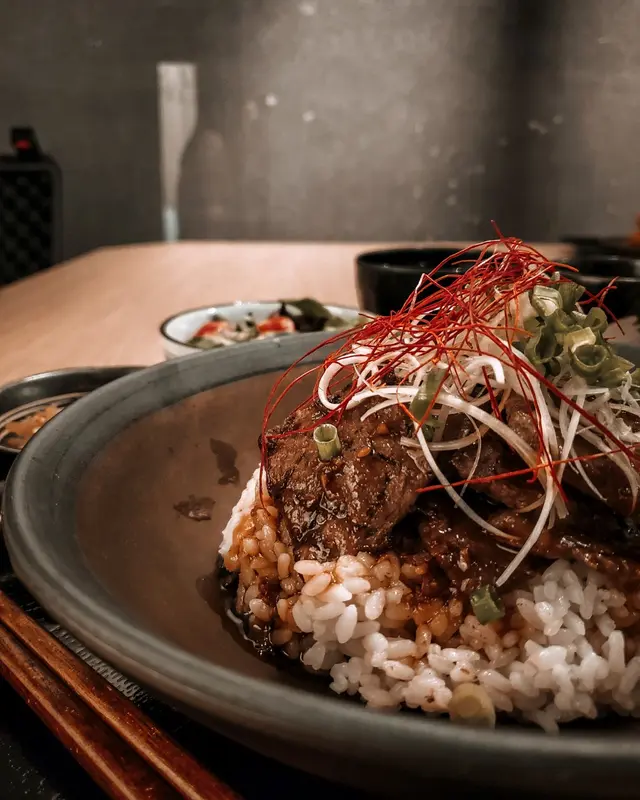 網燒美國牛小排丼飯定食