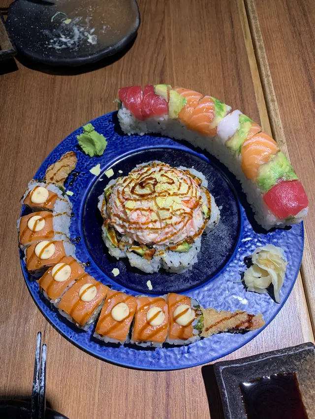 金龍捲，富士山，彩虹卷