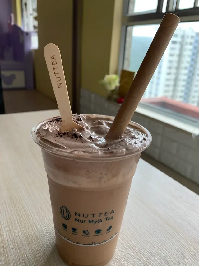 拌勻後,茶入口變滑