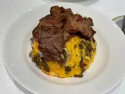 廚師推介豬後腿肉操蛋飯