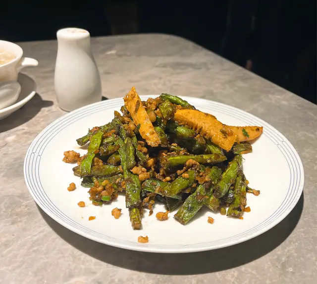 干扁竹筍四季豆