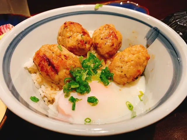 自家製雞肉丸丼