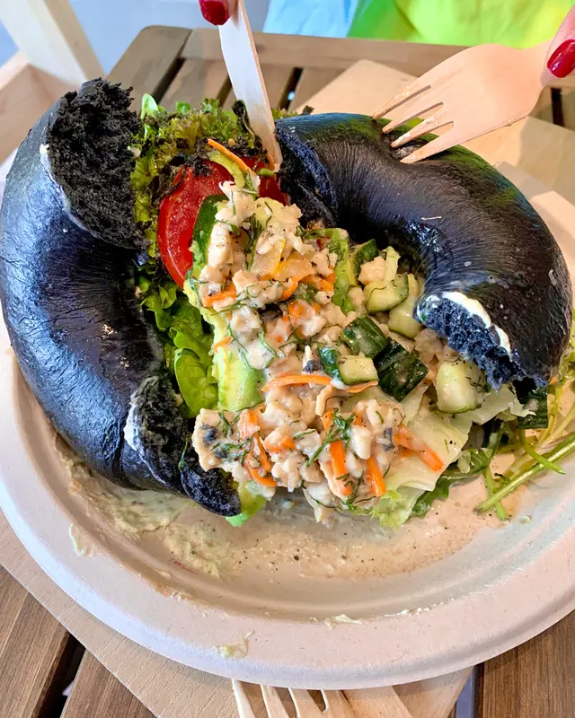 和風柚子蟹肉及牛油果比高套餐