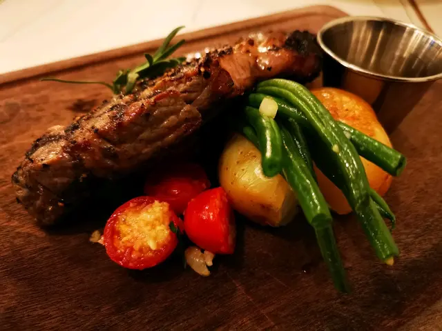 西冷牛扒的配菜