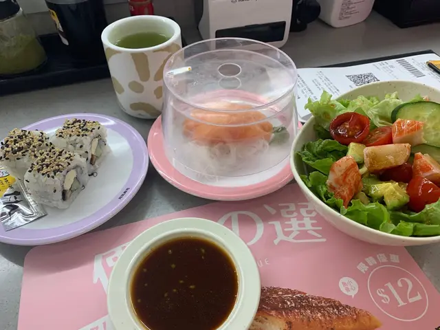 元气的三文鱼刺身还是很给力