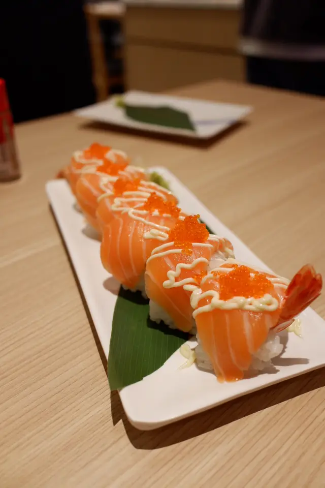 三文魚天婦羅蝦卷