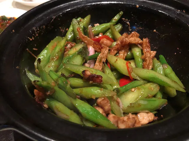 砂鍋XO醬蝦乾肉碎芥蘭