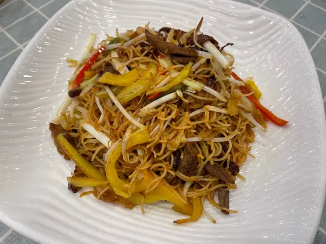 味菜燒鵝絲炆米