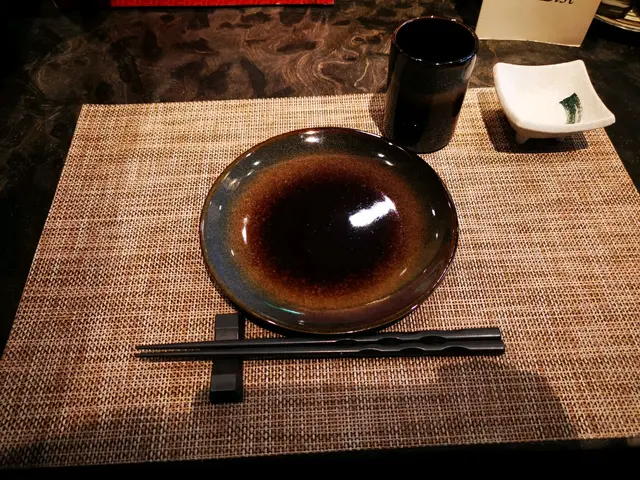 餐具擺設,濃濃日式風格