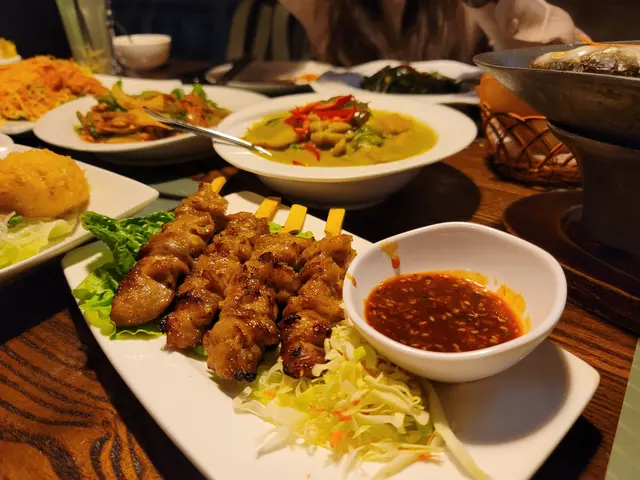 泰國街邊豬肉串