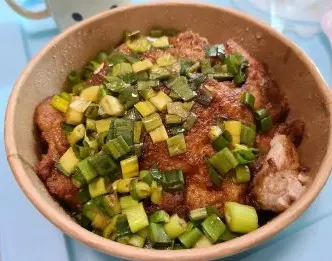 自家制作鳳梨汁豬排飯