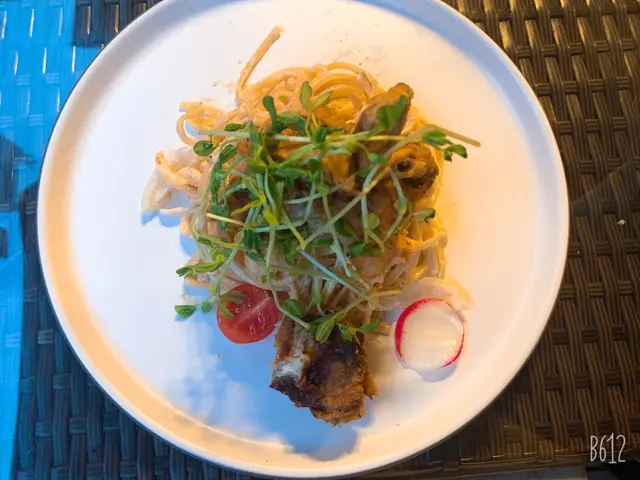 明太子炸軟殼蟹忌廉扁意粉