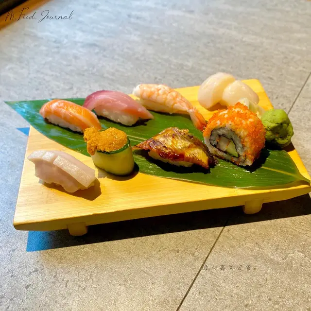 浪人壽司定食(配烏冬)