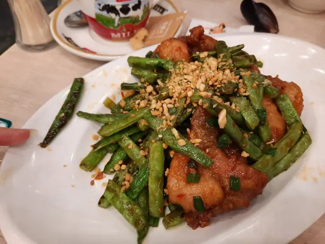 椒鹽四季豆肉排