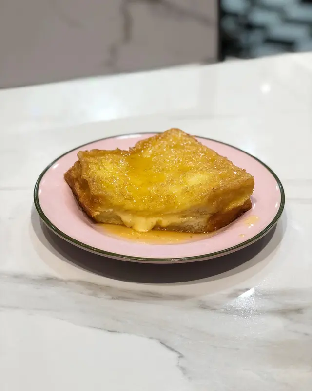 流心芝士西多士