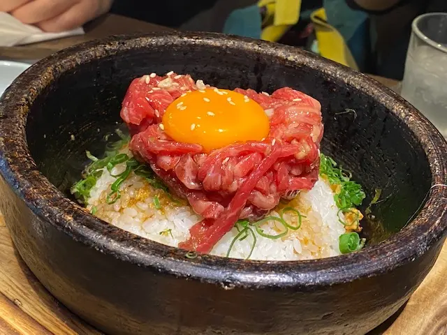 1++ 韓牛生牛肉石鍋飯