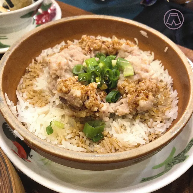 魷香肉餅飯