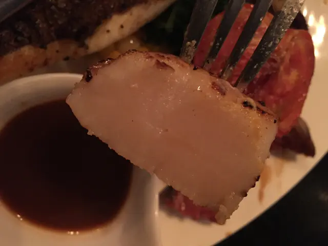 鮮鱸魚柳配日本帶子