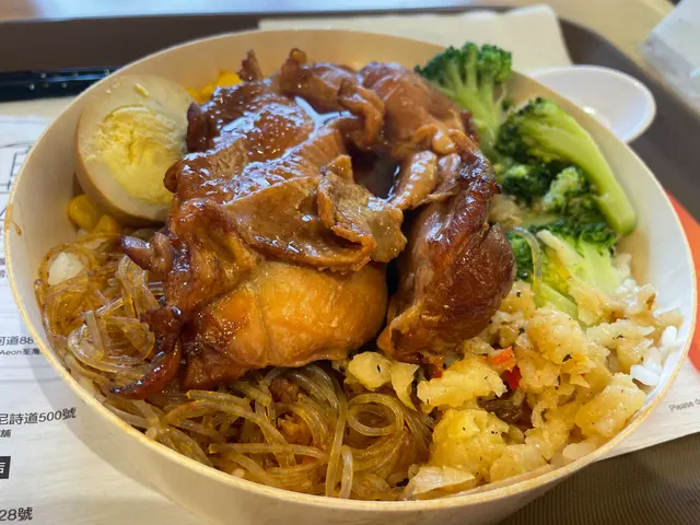 百芳滷水雞排便當