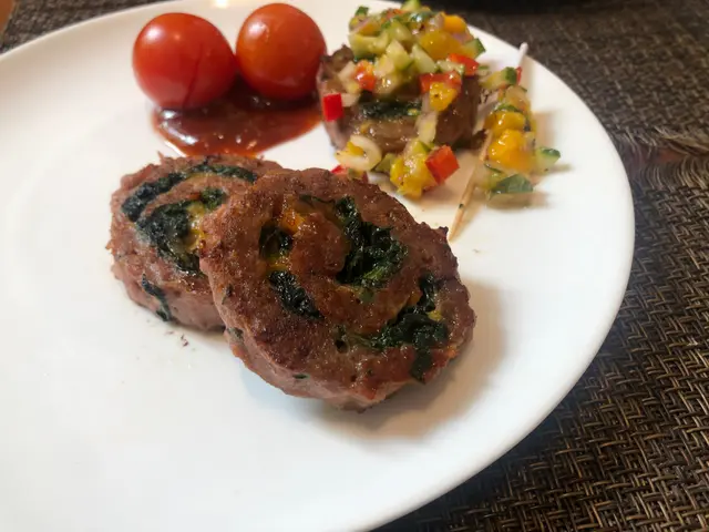 芝士菠菜牛肉卷