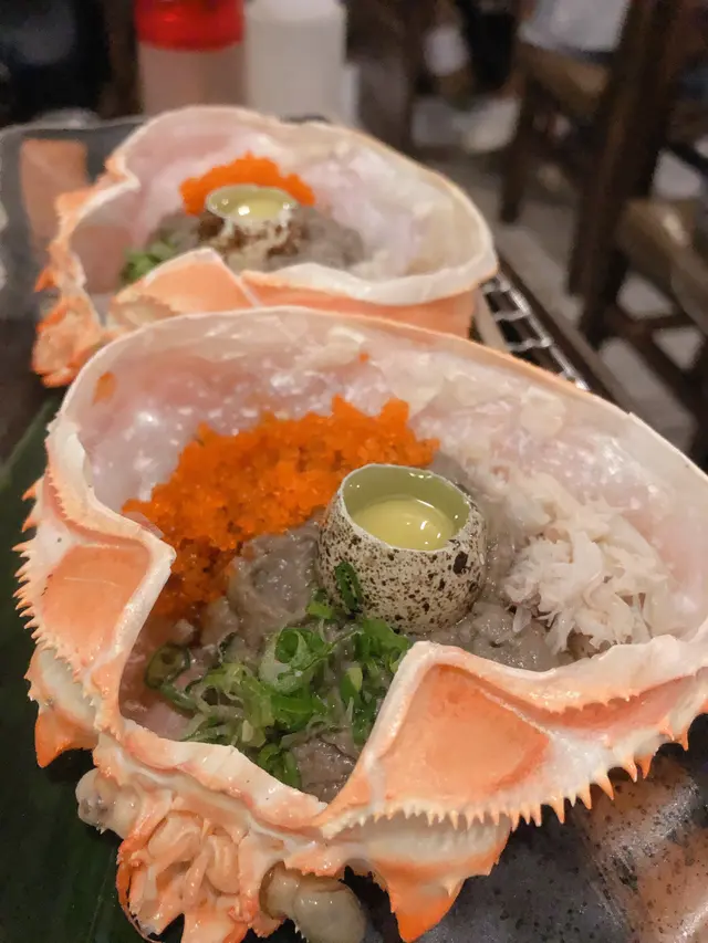 蚧味噌甲羅燒