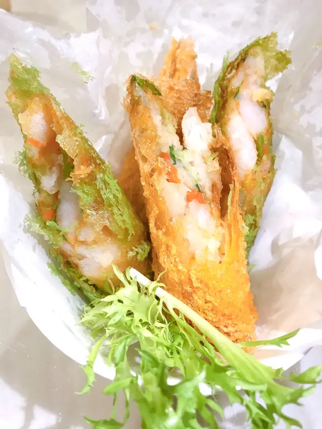 北冰龍皇蝦春卷