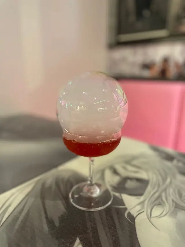 細細粒泡泡(士多啤梨雜莓馬天尼)