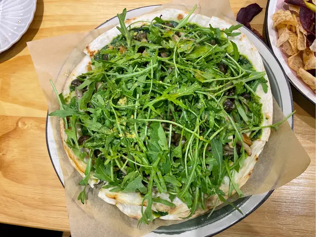 麻辣青醬墨西哥薄餅