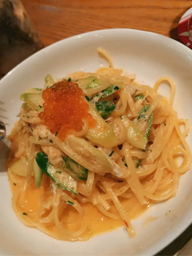 淡味,唔掛汁,魚子唔夾,上菜時係凍嘅。