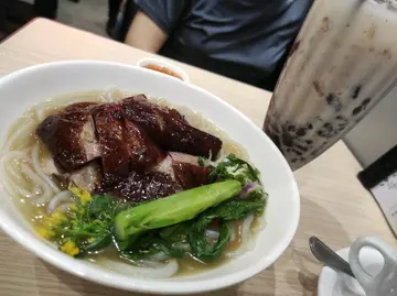 烧鹅濑配红豆冰