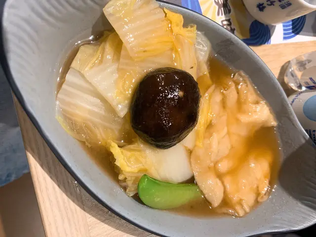 花膠扒時蔬