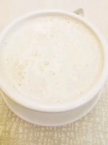 即磨即煮,杏仁茶濃郁幼滑